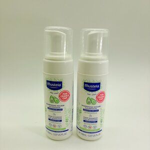 2 MUSTELA Foam Shampoo for Newborns Cradle Cap